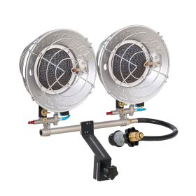 VEVOR Propane Tank Top Heater, 30000 BTU Rapid Heating 180-Degree Infrared Radiant Tank Top Gas Heater